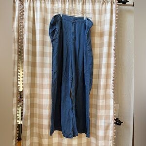 American Eagle Outfitters Blue Soft Denim Trouser Jeans